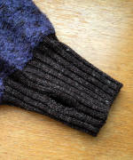 ミックスヤーンバックジャガード　ボレロカーディガン