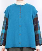 ふわふわウール　2wayベスト