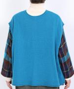 ふわふわウール　2wayベスト