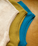 ふわふわウール　2wayベスト