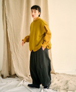 ふわふわウール　2wayベスト