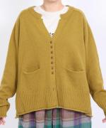 ふわふわウール　カーディガン