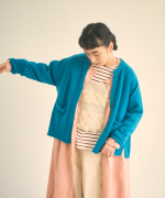 ふわふわウール　カーディガン