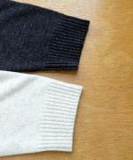 ハンド刺繍ラムナイロン　セーラーカラープルオーバー