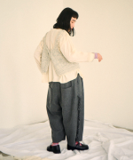 ロービングアルパカウール　2wayビスチェ