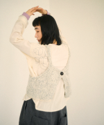 ロービングアルパカウール　2wayビスチェ