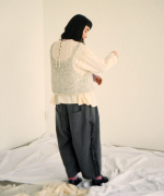 ロービングアルパカウール　2wayビスチェ