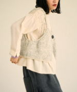 ロービングアルパカウール　2wayビスチェ