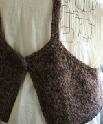 ロービングアルパカウール　2wayビスチェ