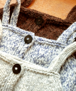 ロービングアルパカウール　2wayビスチェ