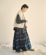 ロービングアルパカウール　ベスト