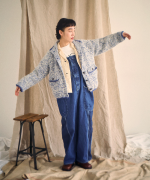 ロービングアルパカウール　ジャケット