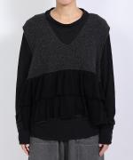 メリノウール×アルパカ　2wayベスト