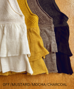 メリノウール×アルパカ　2wayベスト