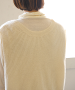 メリノウール×アルパカ　2wayベスト