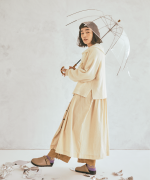 メリノウール×アルパカ　カーディガン