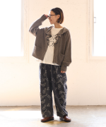 メリノウール×アルパカ　カーディガン