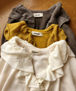 メリノウール×アルパカ　カーディガン