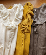 メリノウール×アルパカ　カーディガン