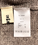 シェットランドウール×ロービング刺繍　2wayベスト