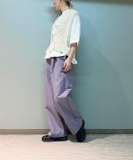 コットンクロシェ　2wayベスト