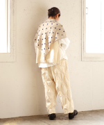 ランダムリブニット　ベスト