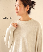 ランダムリブニット　プルオーバー