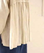 ランダムリブニット　プルオーバー