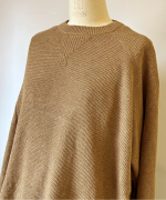 ランダムリブニット　プルオーバー