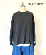 ランダムリブニット　プルオーバー