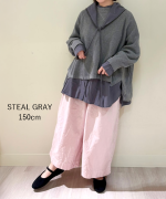 ランダムリブニット　プルオーバー