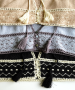 ペーパーコットンリネン　2wayビスチェ