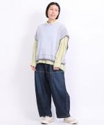 ペーパーコットンリネン　ベスト