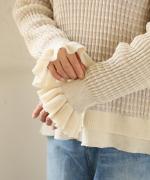 シアーコットンリネン　プルオーバー