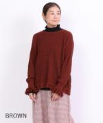 シアーコットンリネン　プルオーバー