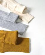 ランダムリブニット　Uネック