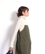 ランダムリブニット　タートルネック