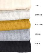 ランダムリブニット　タートルネック