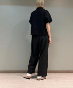 コットンローンシャーリング ドルマンスリーブシャツ