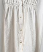 レーヨン/コットンジャガード スタンドカラーシャツ