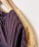 ACAR リネンナイロンジャガード ブラウス