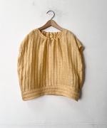 ACAR リネンナイロンジャガード ブラウス