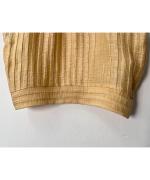 ACAR リネンナイロンジャガード ブラウス