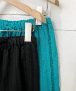 Shuttle notes 織柄 クレイジーイージーパンツ