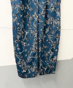 ボタニカルプリントイージーパンツ