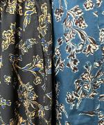 ボタニカルプリントイージーパンツ