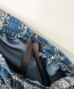 ボタニカルプリントイージーパンツ