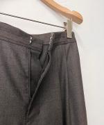 ウールデニム&T/Wミルドツイル ワイドパンツ
