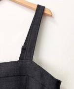 MULECLE GABARDINE サロペット