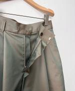 60/2 C/Tシャンブレーギャバ撥水 ワイドパンツ